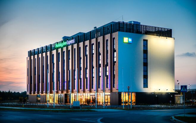 Zdjęcie realziacji Luksusowy Hotel Holiday Inn Express Rzeszów Airport